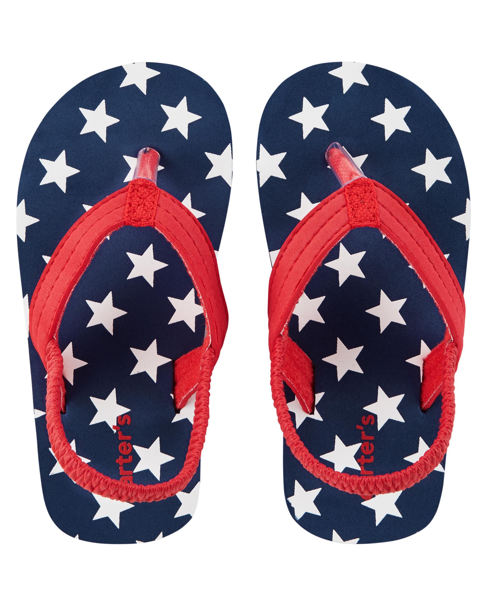 fourth of july flip flops