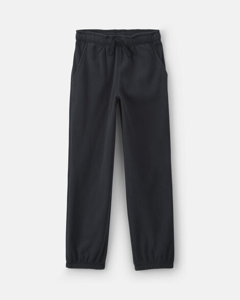boys fleece joggers - black