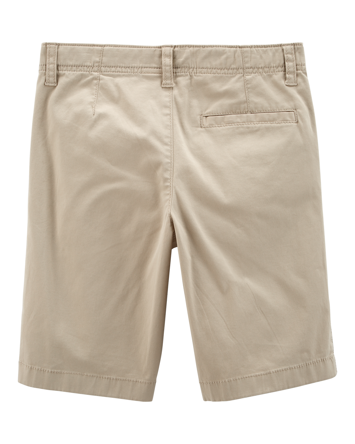 Kid Stretch Chino Uniform Shorts - Khaki - OshKosh | Carter's