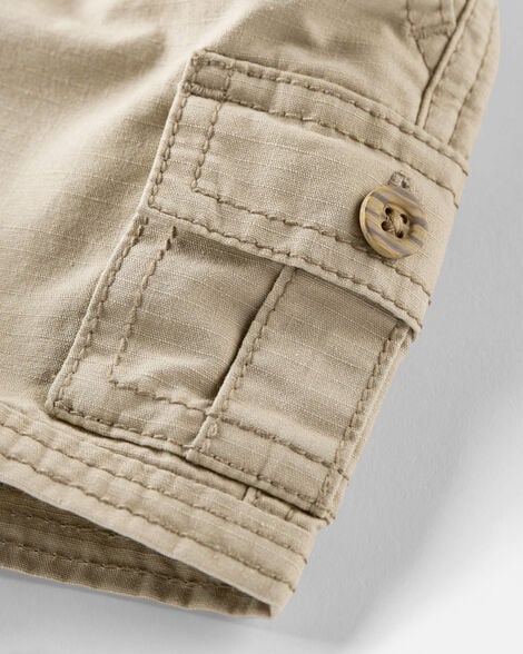  Product image 3 of Baby Organic Cotton Cargo Shorts