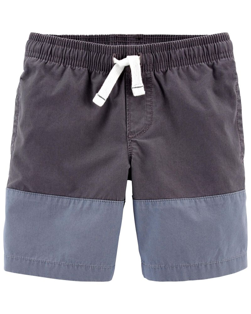 Gray Baby Pull-On Shorts | carters.com