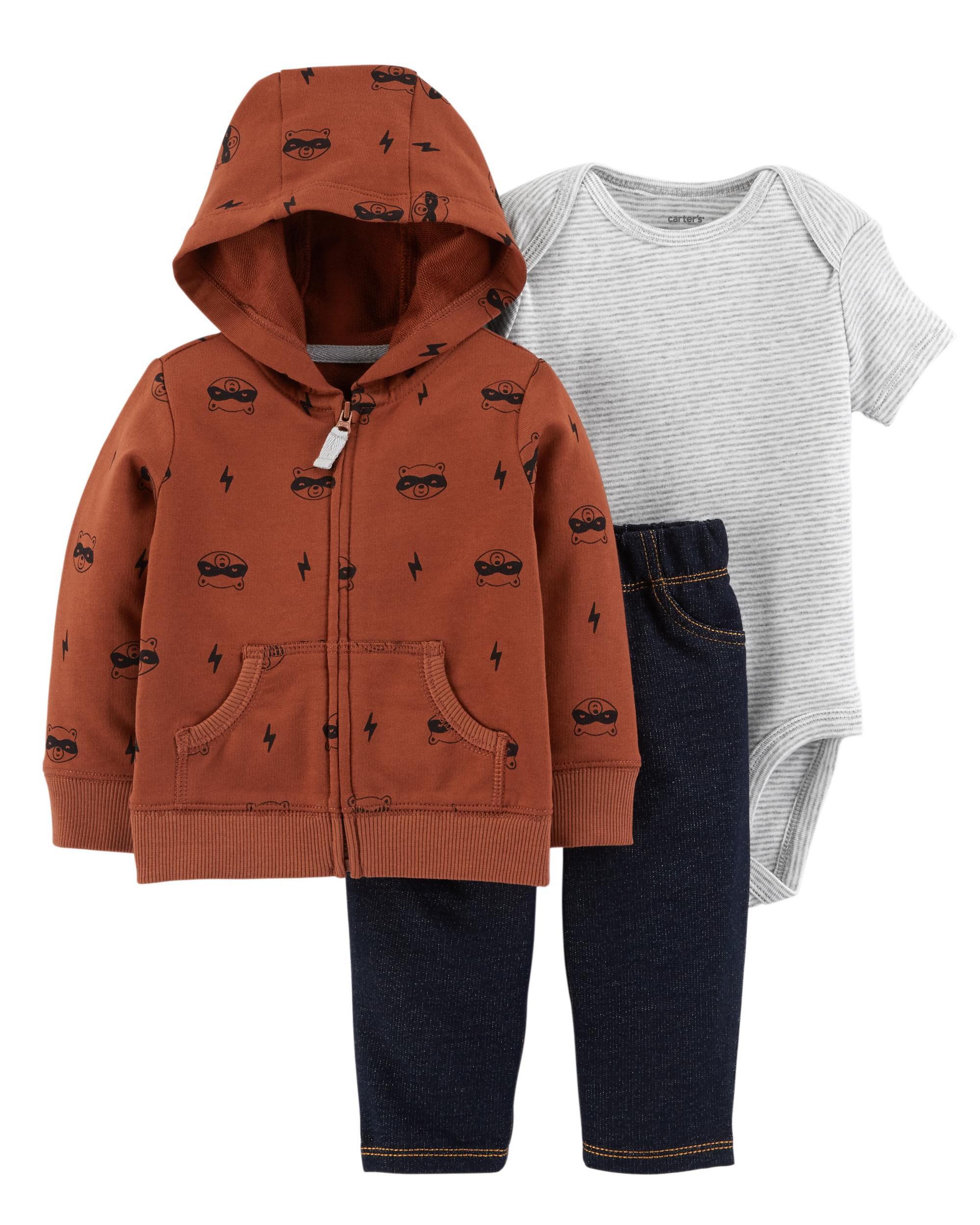 carter's raccoon outfit