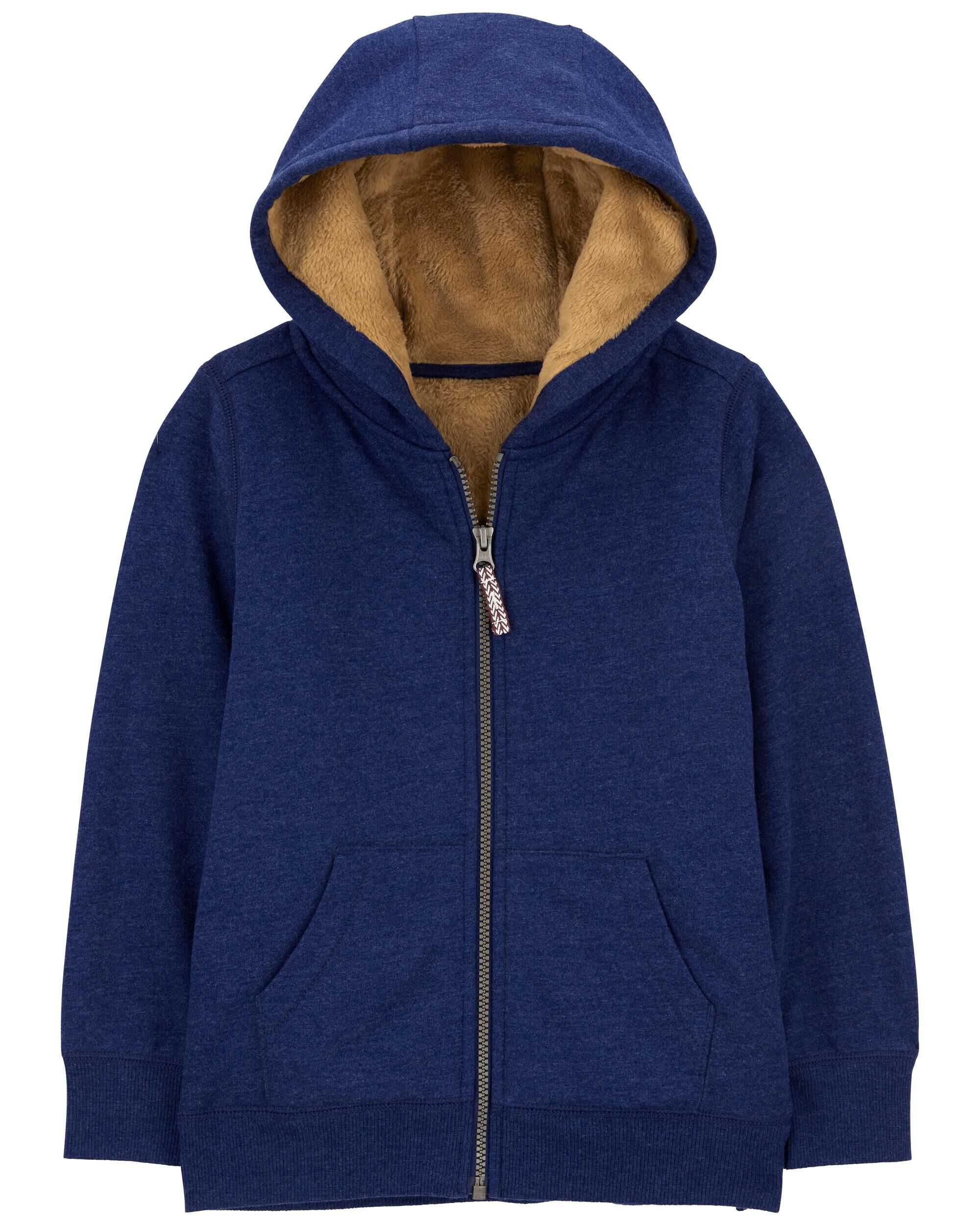 Kid Zip Up Fleece Hoodie Carter s Carter s