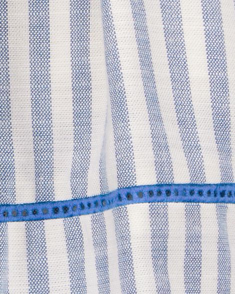  Product image 3 of Toddler Striped Linen Look-alike Pull-On Skort