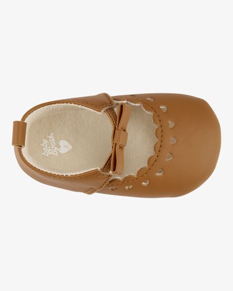  Product image 4 of Baby Slip-On Scalloped Heart Crib Shoes