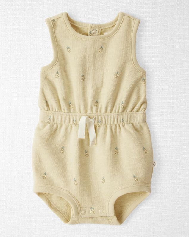 Product image 1 of Baby Girl Organic Cotton Pineapple-Print Romper