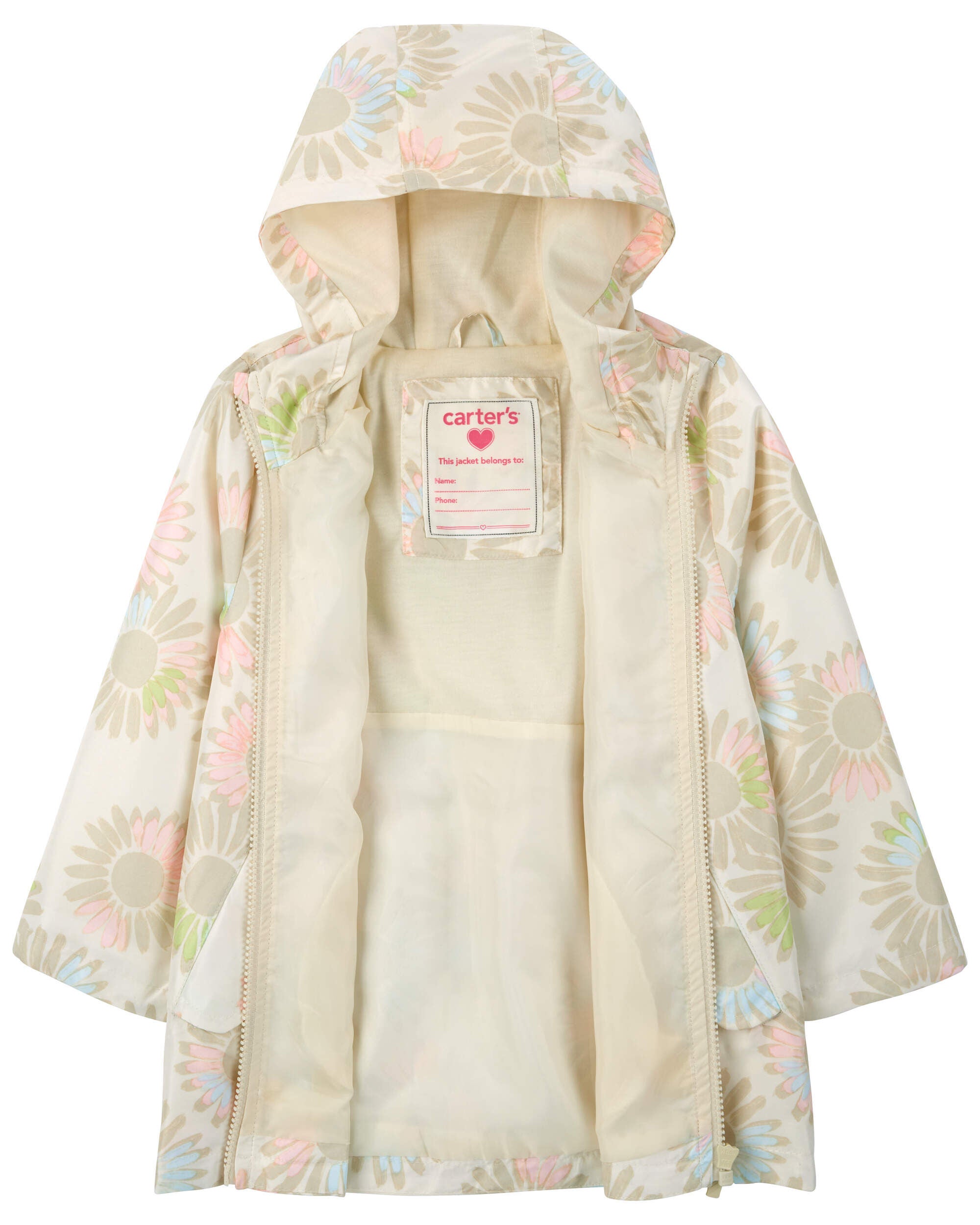 Carters rain jacket new arrivals