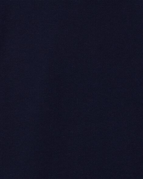 Product image 2 of Toddler Pique Uniform Polo Shirt - Navy