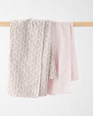 Product image 1 of Baby 2-Pack Organic Cotton Muslin Swaddle Blankets