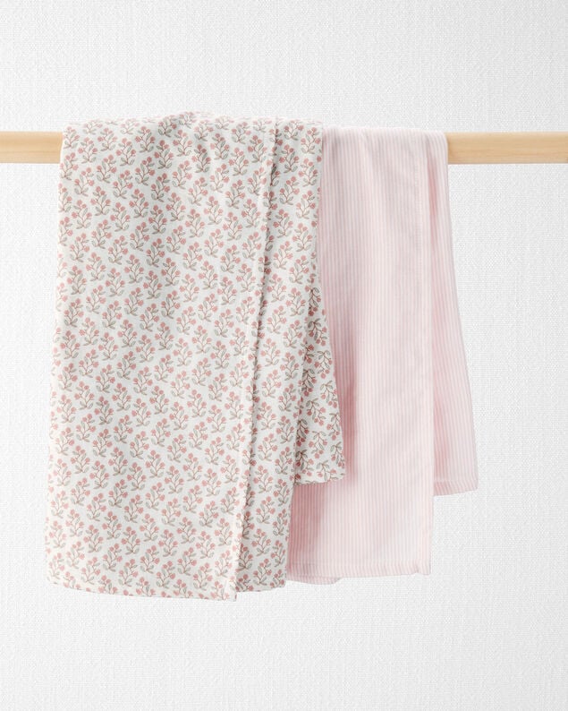 Product image 1 of Baby 2-Pack Organic Cotton Muslin Swaddle Blankets