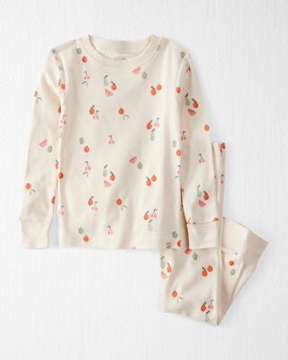 Product image 1 of Toddler Fruit Print Organic Cotton 2-Piece Pajamas