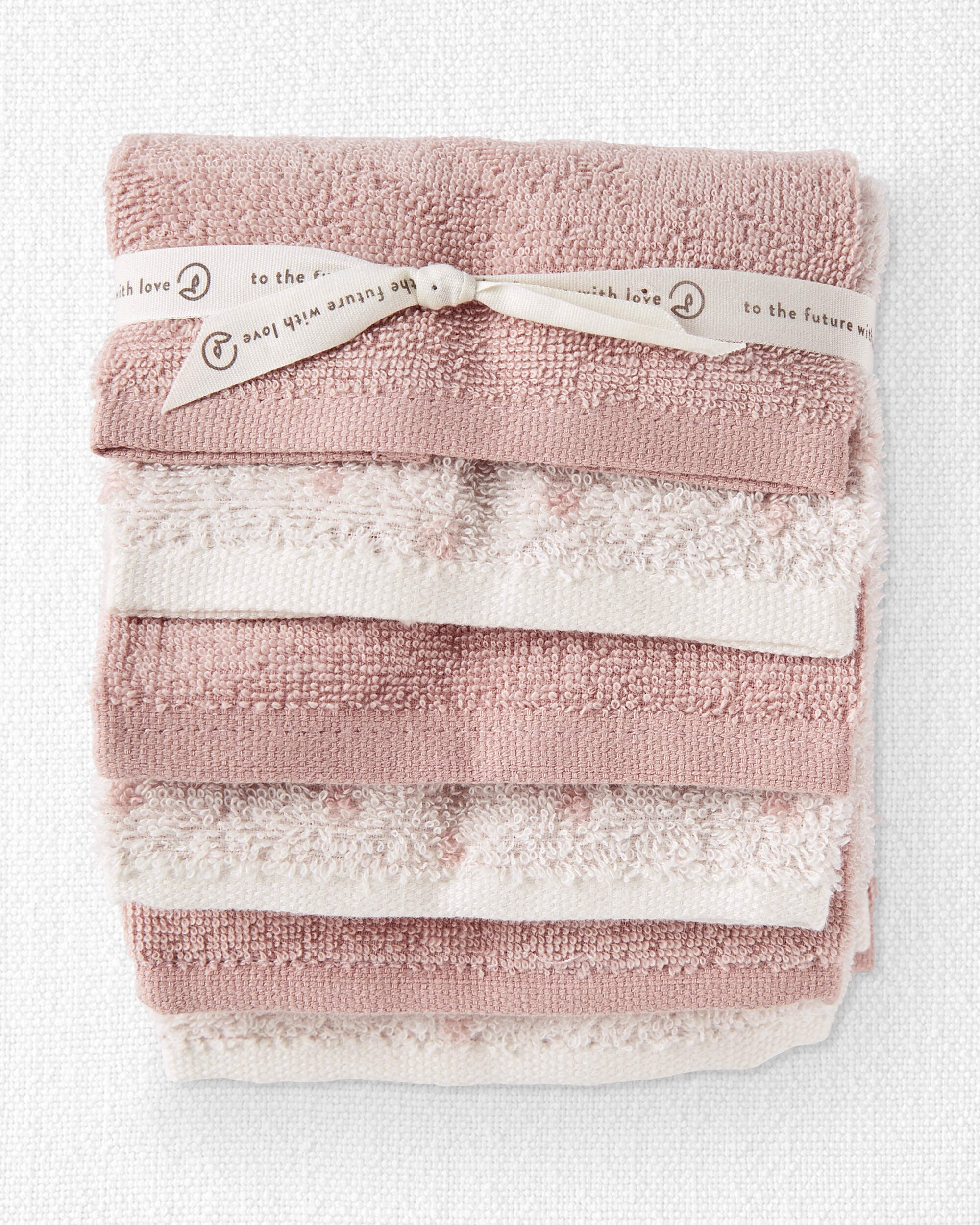 Baby 6 Pack Organic Cotton Washcloths