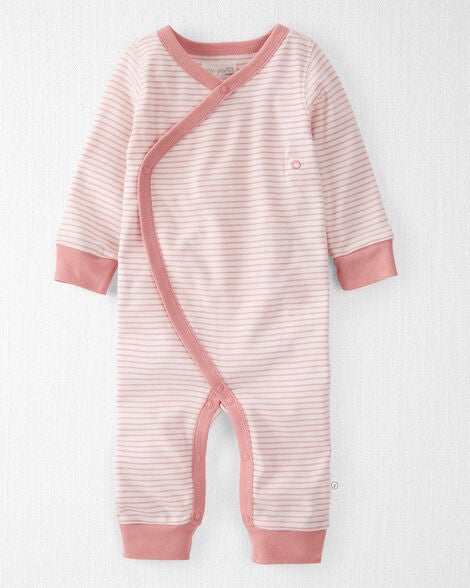  Product image 1 of Baby Organic Cotton Wrap Sleep & Play Pajamas in Stripes