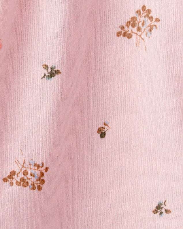 Product image 2 of Toddler Girl Floral Short-Sleeve Top - Pink