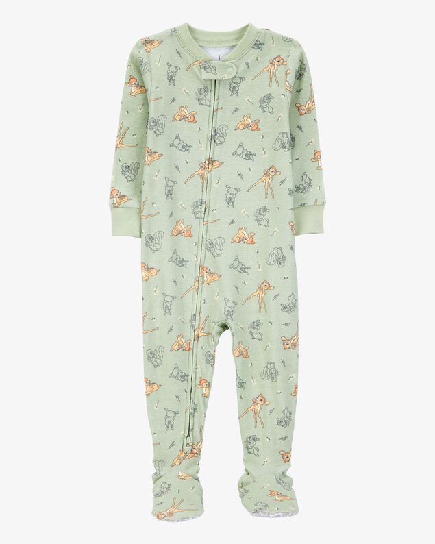 Product image 1 of Baby Bambi Snug Fit Cotton Footie 1-Piece Pajamas