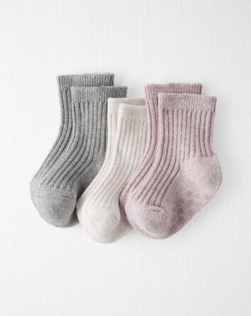 Baby 3-Pack Slip Resistant Socks