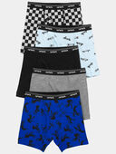 Multi - Kid 5-Pack Boxer Briefs Underwear, Selected