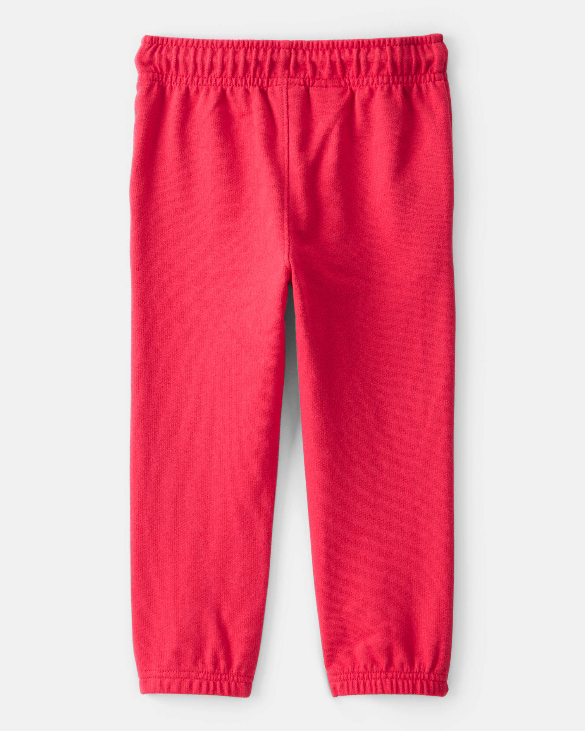 Toddler Boy French Terry Jogger - Red
