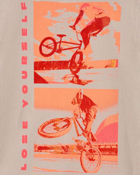  Product image 5 of Kid BMX Bike Foil Thermal Graphic Tee