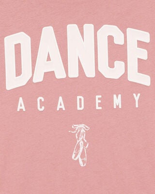 Product image 2 of Kid Dance Academy Short-Sleeve Graphic Tee - Pink