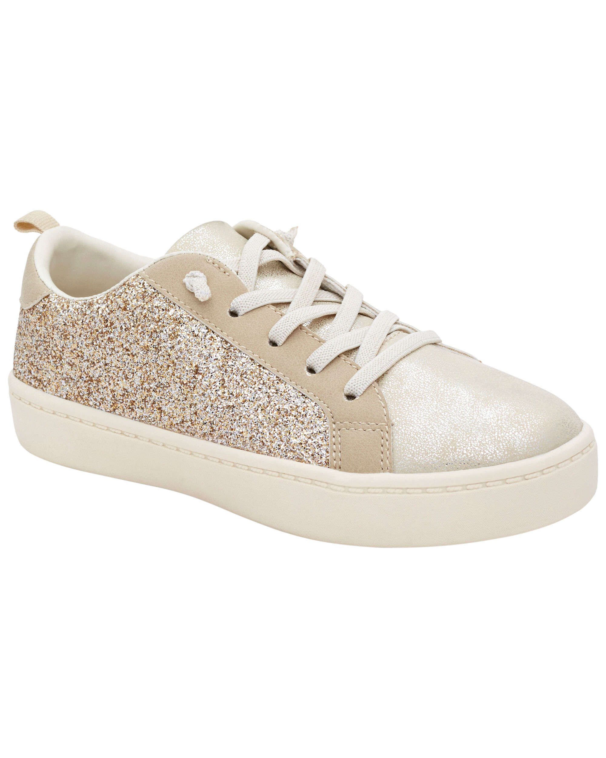 Gold Kid Carter's Glitter Sneakers