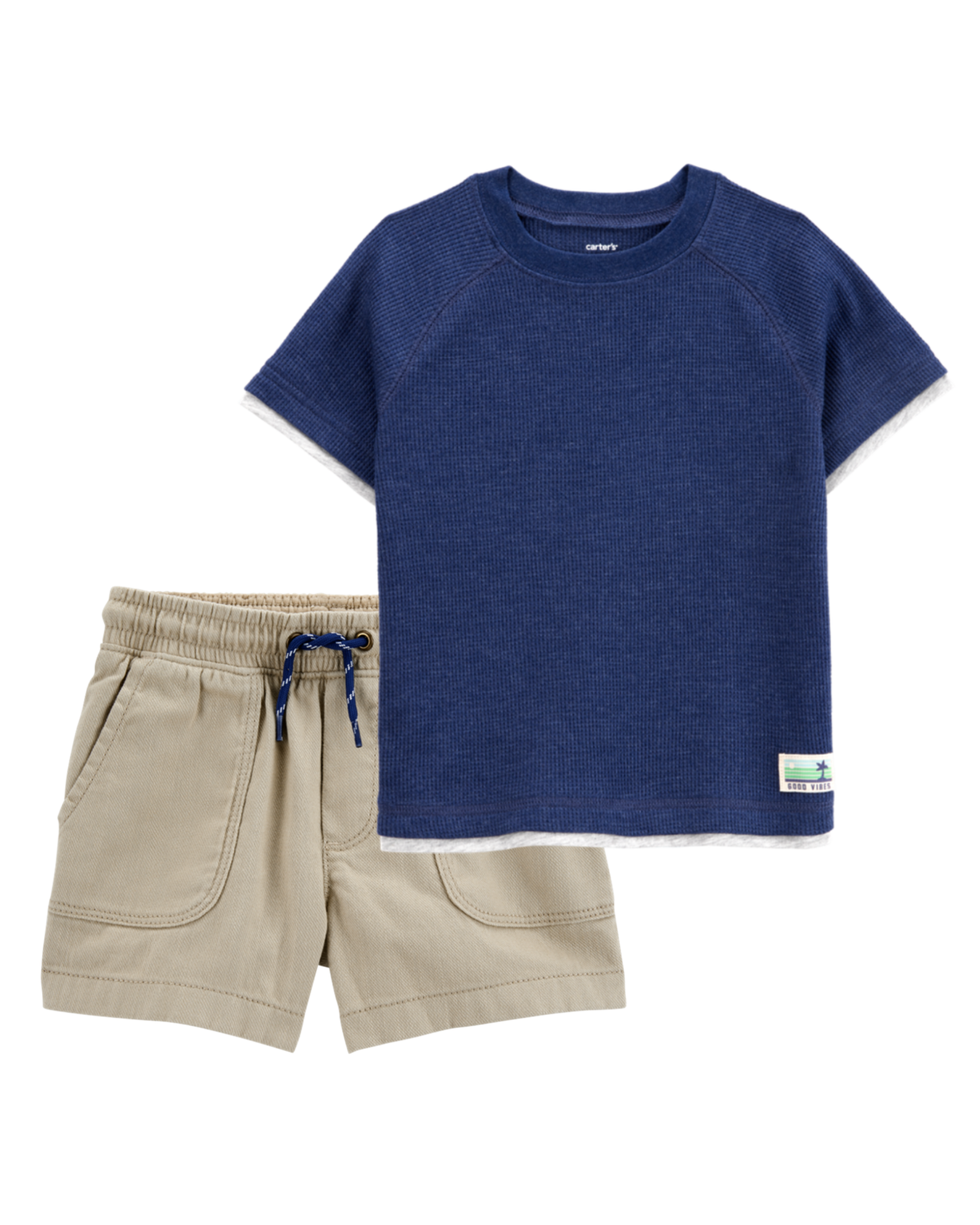 Toddler 2-Piece Tee & Shorts Outfit Set