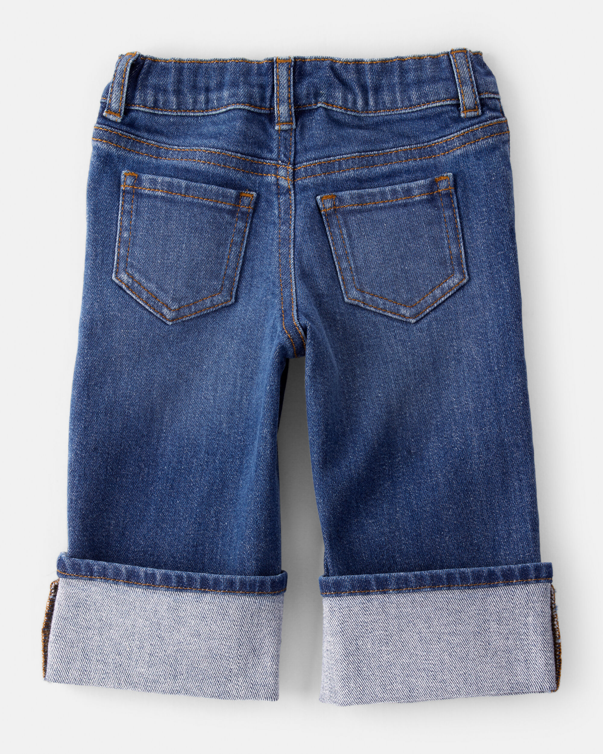 qung.Babyフラップハイウォッシュdenim クン Babyフラップハイウォッシュdenim カラー:ハイライトウォッシュ