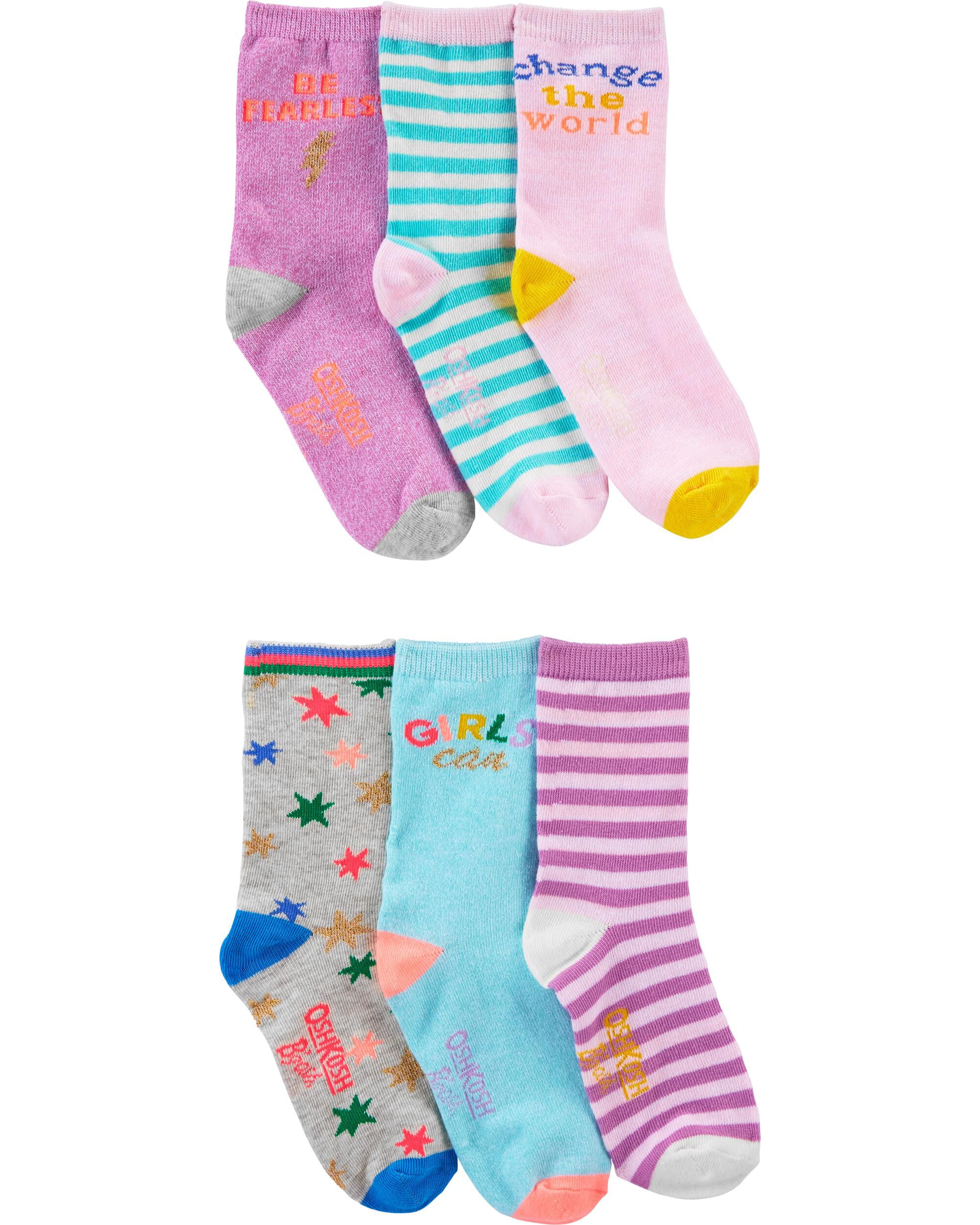 carters girls socks