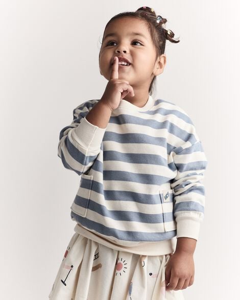 Toddler Otter Sweatshirt™ with Pockets - Khaki