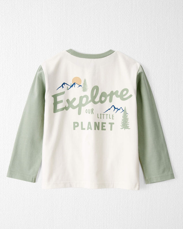 Product image 2 of Toddler Organic Cotton Let's Explore Long-Sleeve Tee