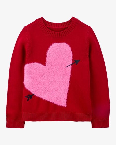 Product image 1 of Kid Heart Sweater - Red