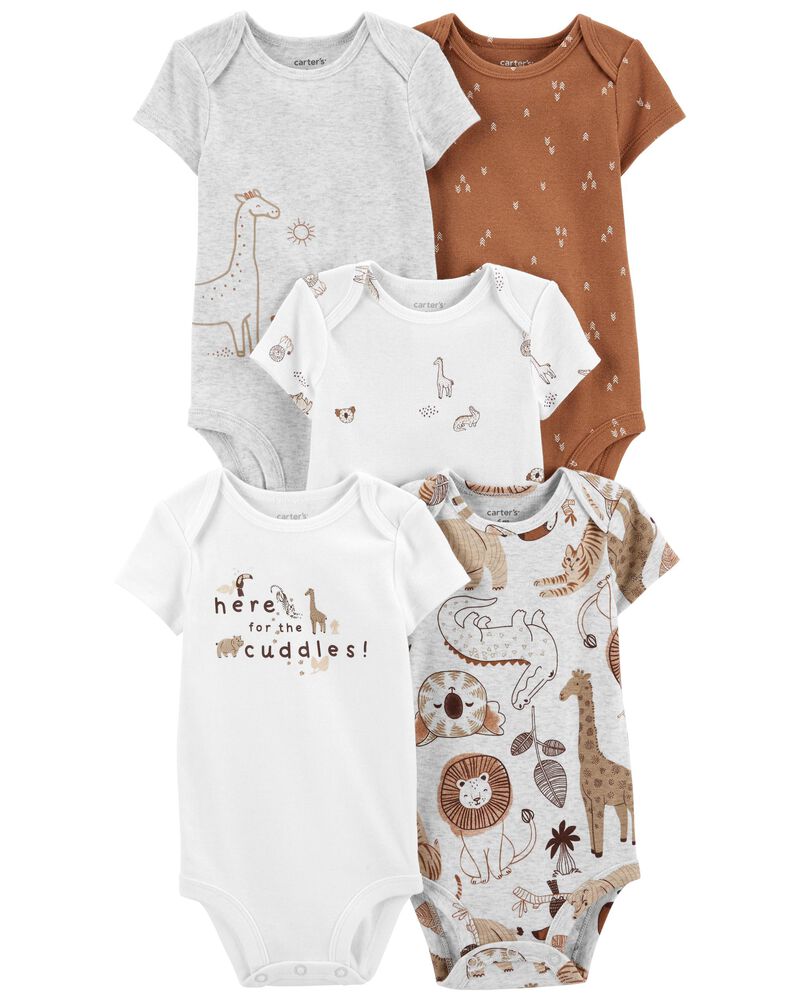 Baby Multi 5-Pack Short-Sleeve Original Bodysuits | carters.com