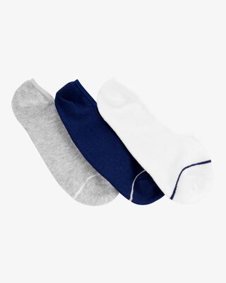 Product image 1 of Kid 3-Pack No-Show Socks