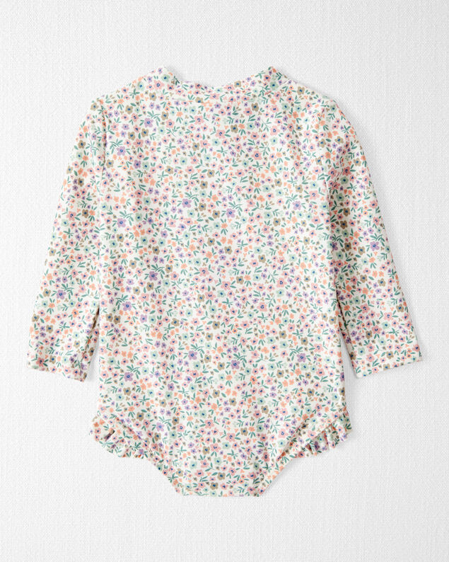 Product image 2 of Baby Girl Recycled Ruffle Swimsuit