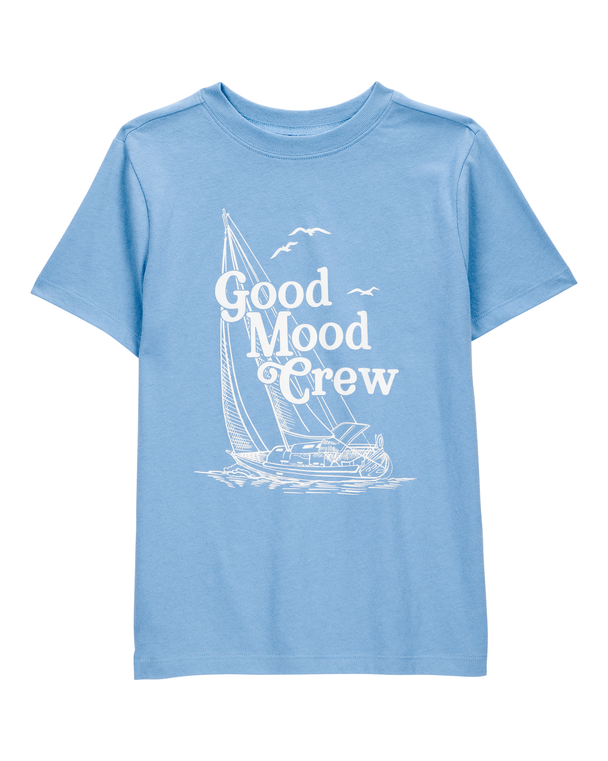 Kid Good Mood Crew Short-Sleeve Graphic Tee