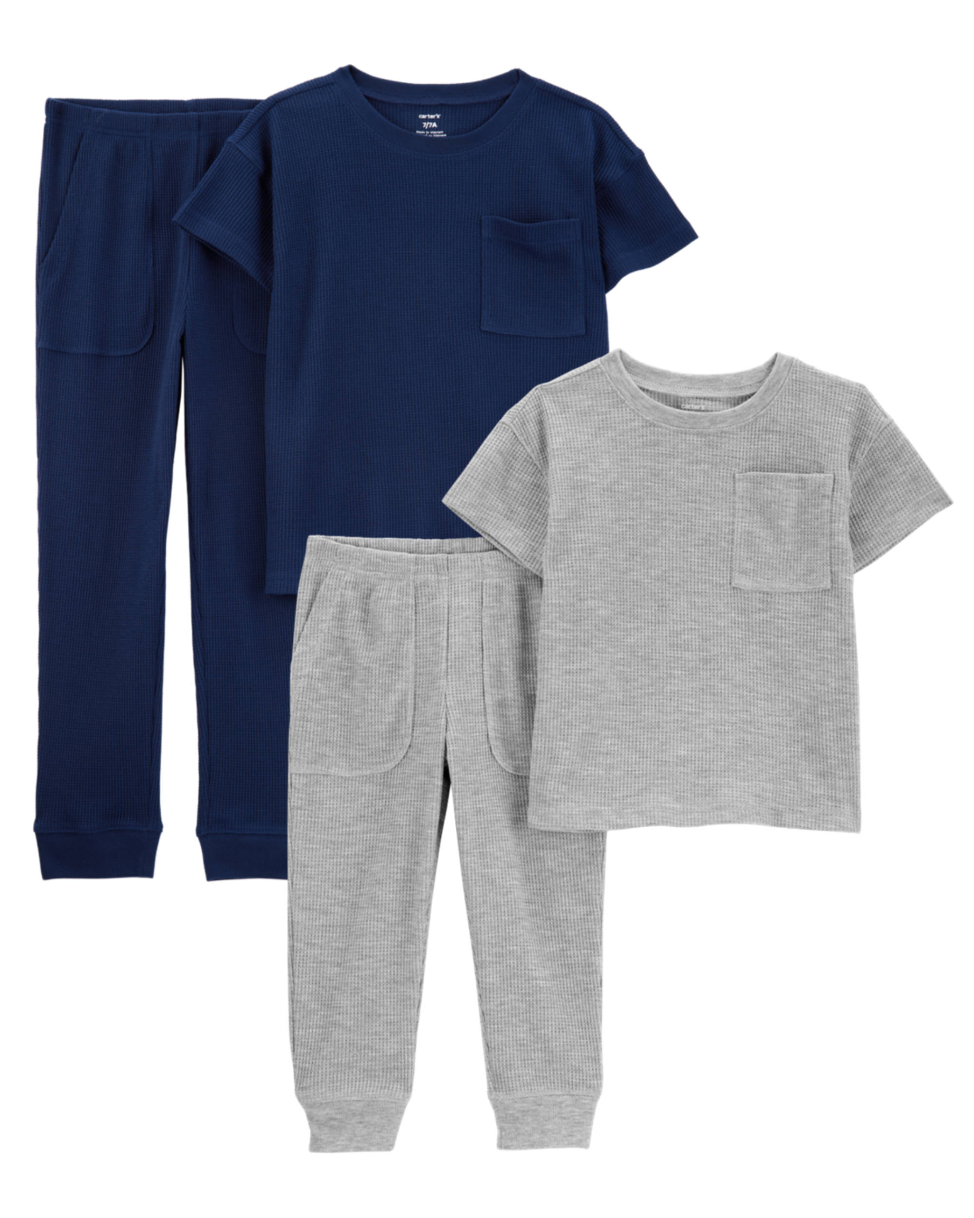 Toddler 4-Piece Loose Fit Pajamas