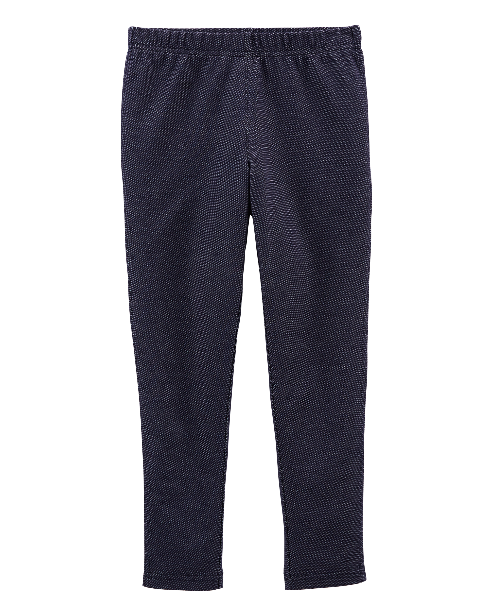 Girls Faux Denim Leggings