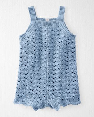Product image 1 of Baby Organic Cotton Pointelle Romper