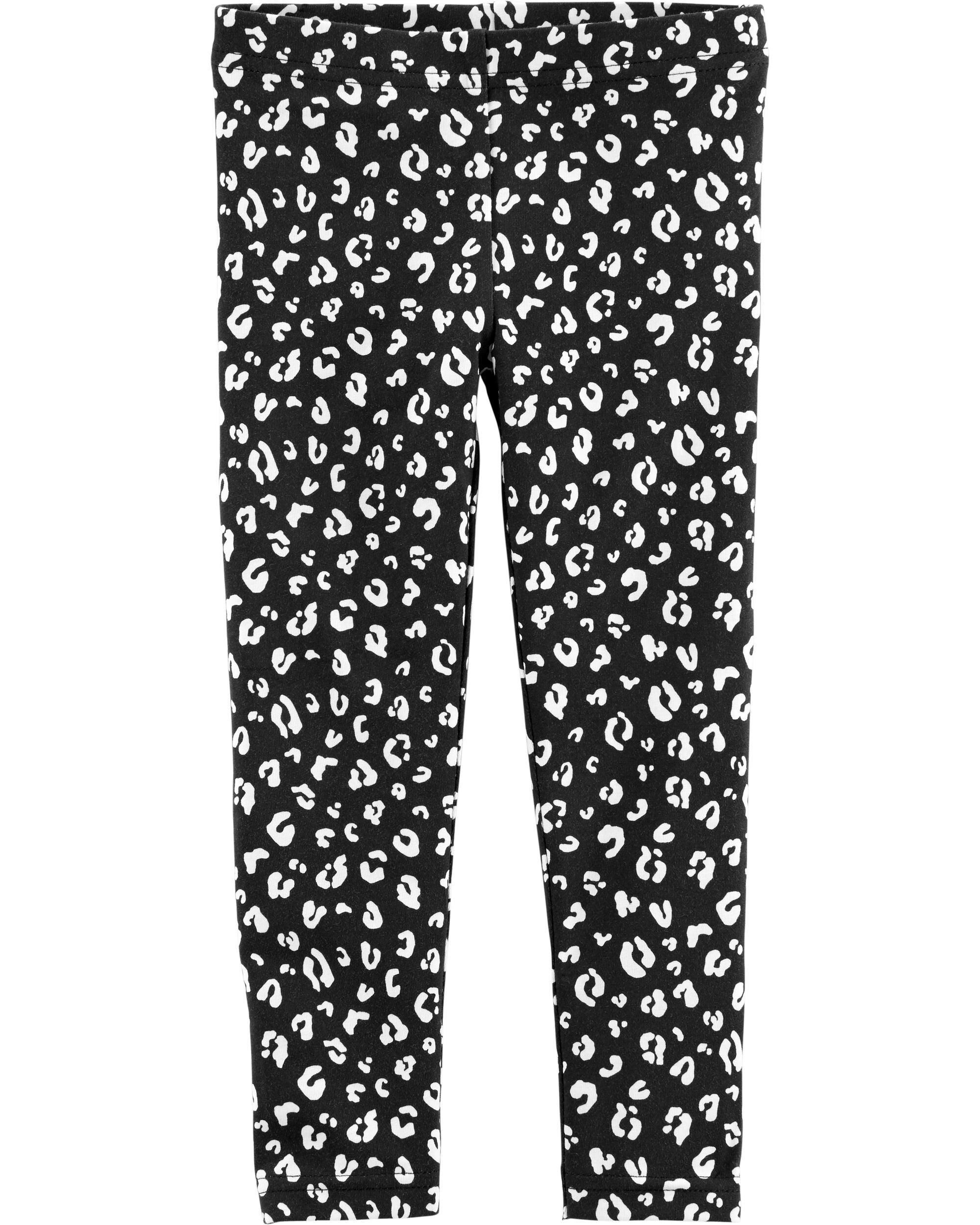 baby leopard leggings