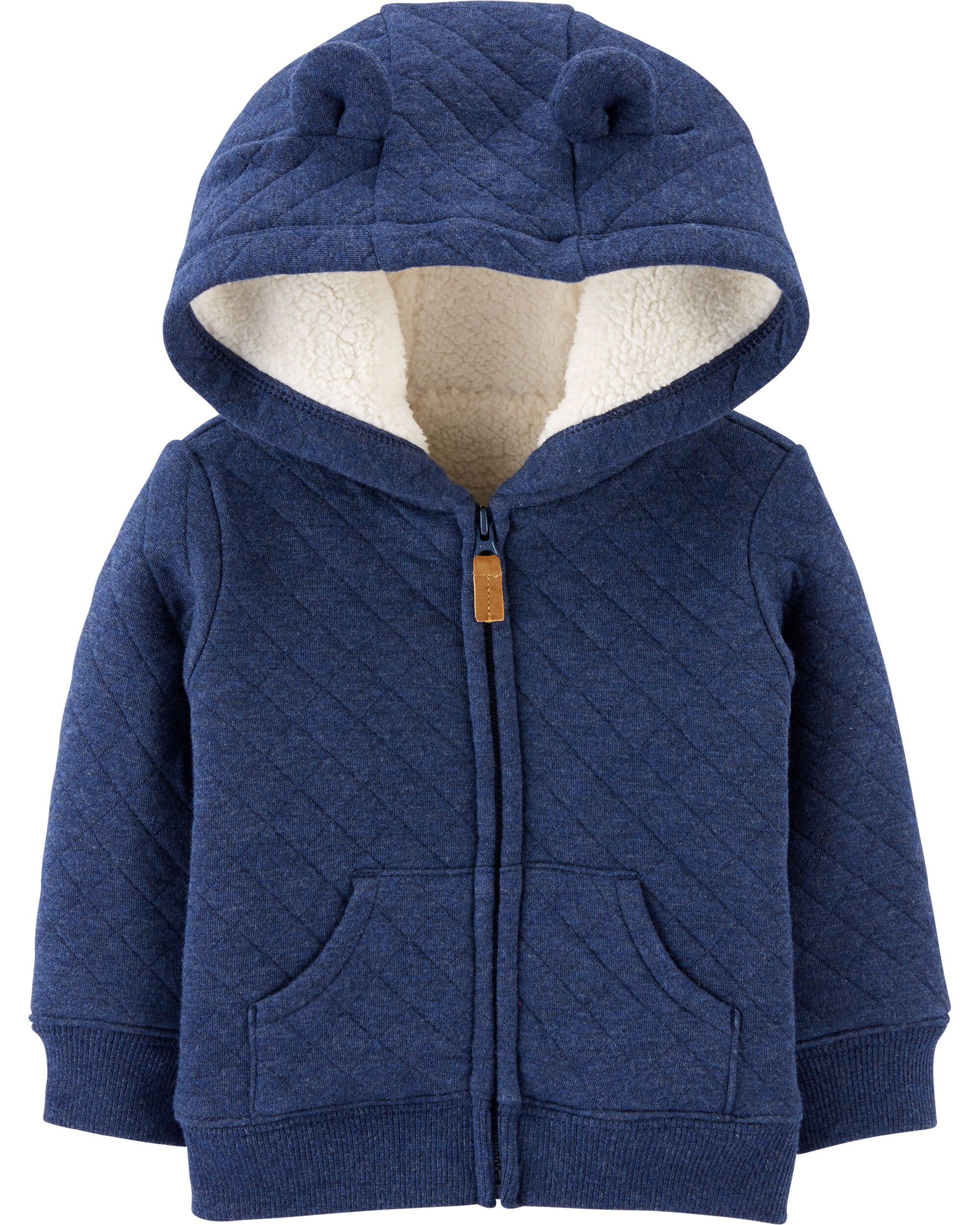 carter's sherpa hooded jacket