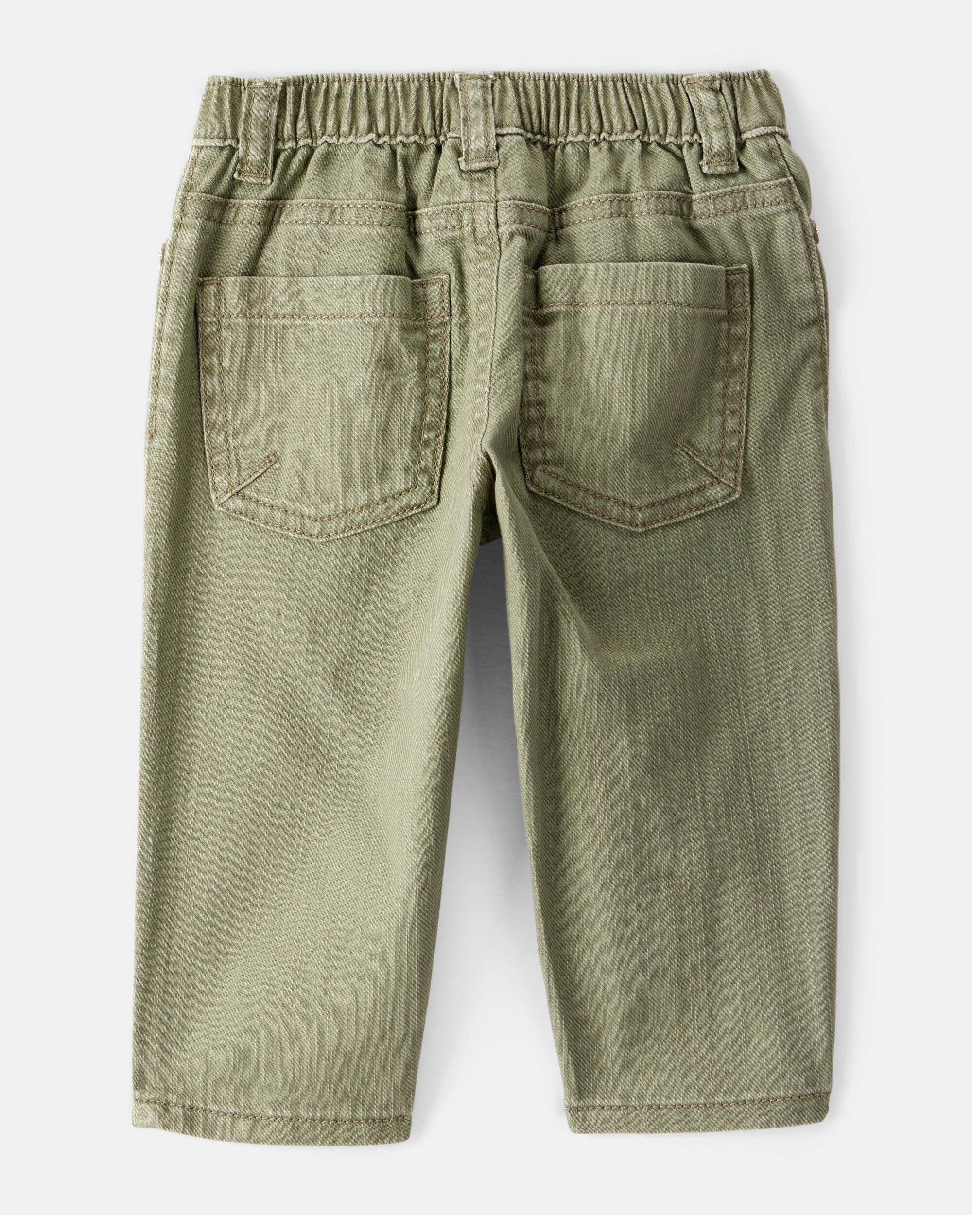Baby Boy 100% Cotton Pull-On Fashion Pants