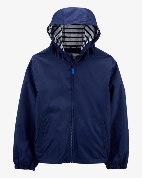 boys solid windbreaker