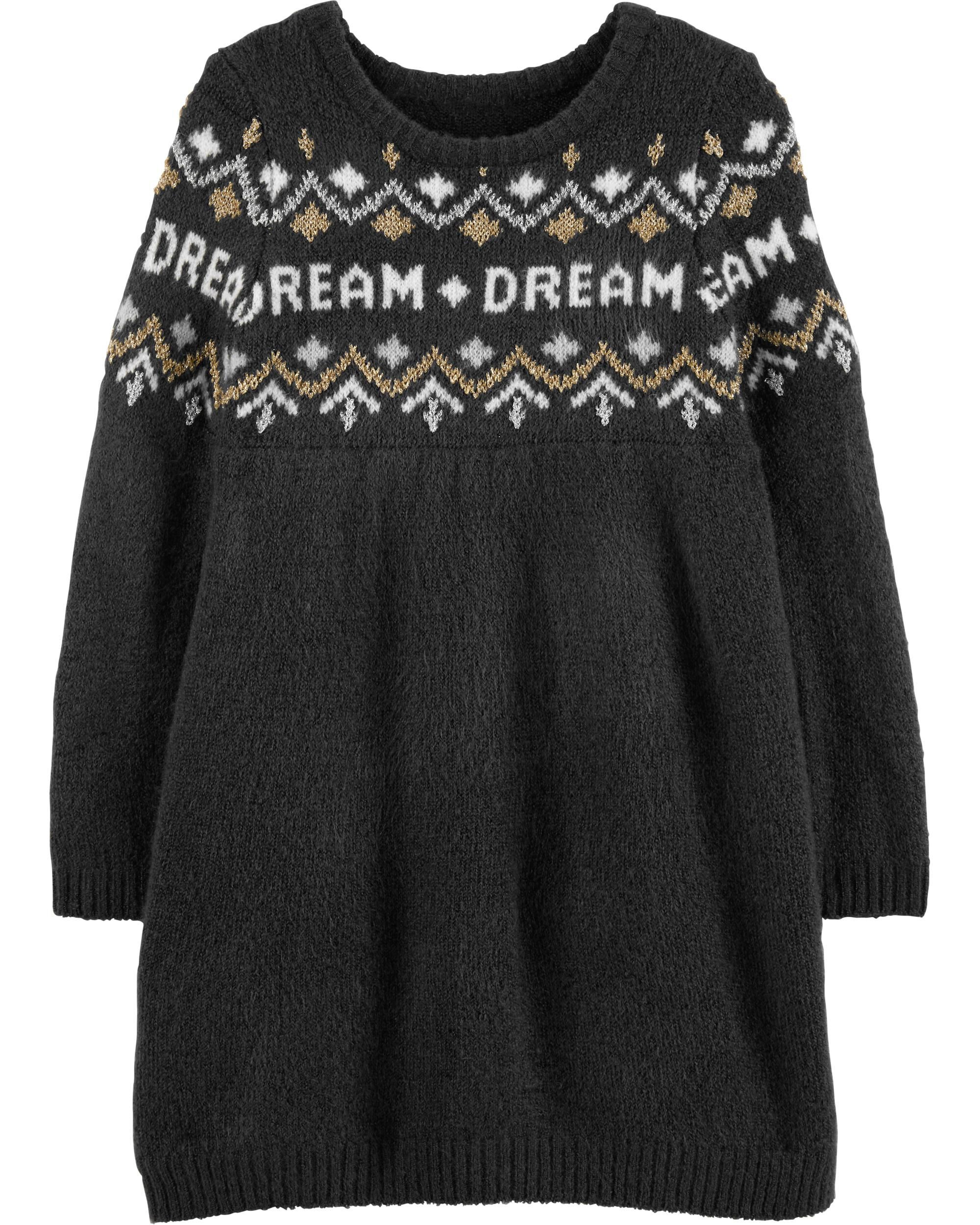 carters sweater dress