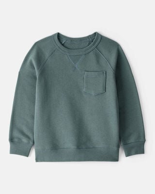 Toddler Boy DayDream Fleece Long-Sleeve Hoodie - Grey
