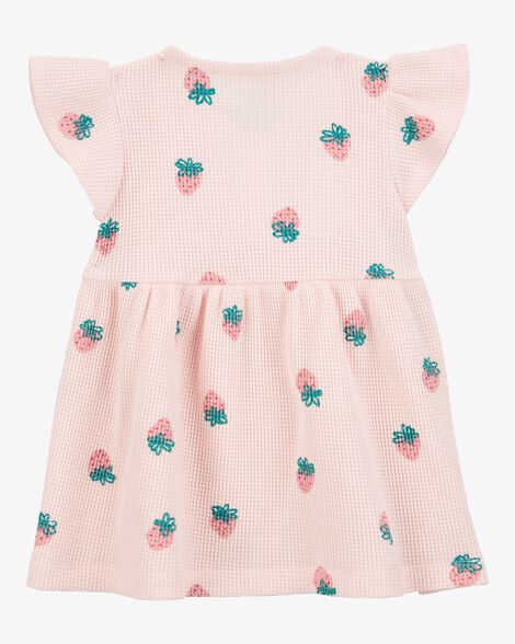  Product image 2 of Baby Strawberry Waffle Knit Dress