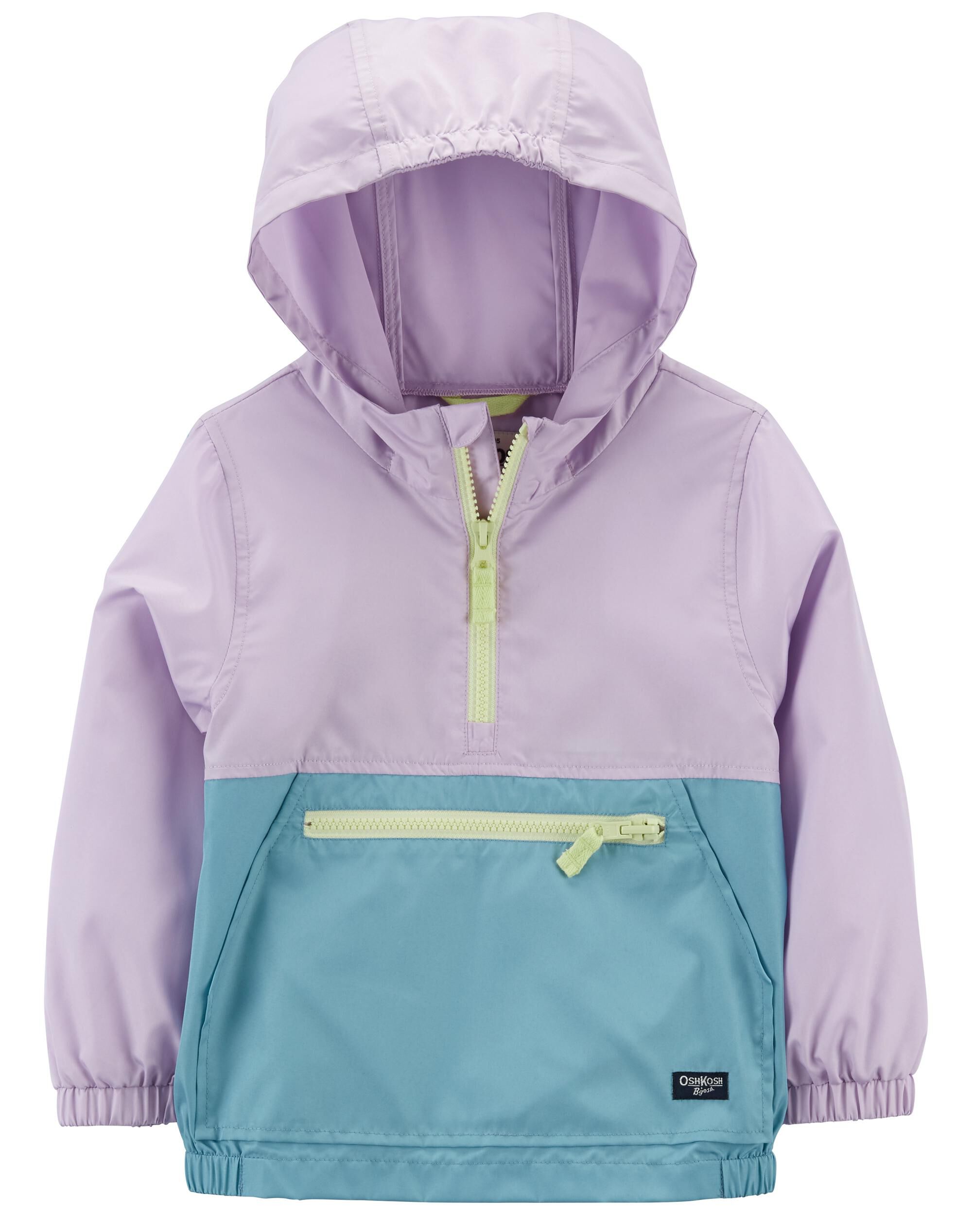 Carter's Girls Purple Unicorn Fleece Lined Jacket Size 2T 3T 4T 4 5/6 6X 