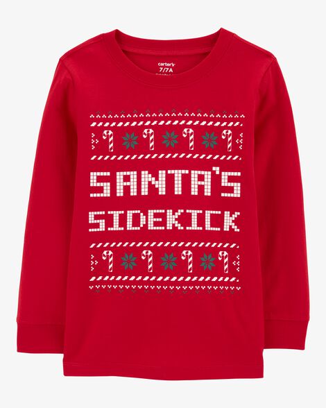 Product image 1 of Kid Santa's Helper Graphic Tee