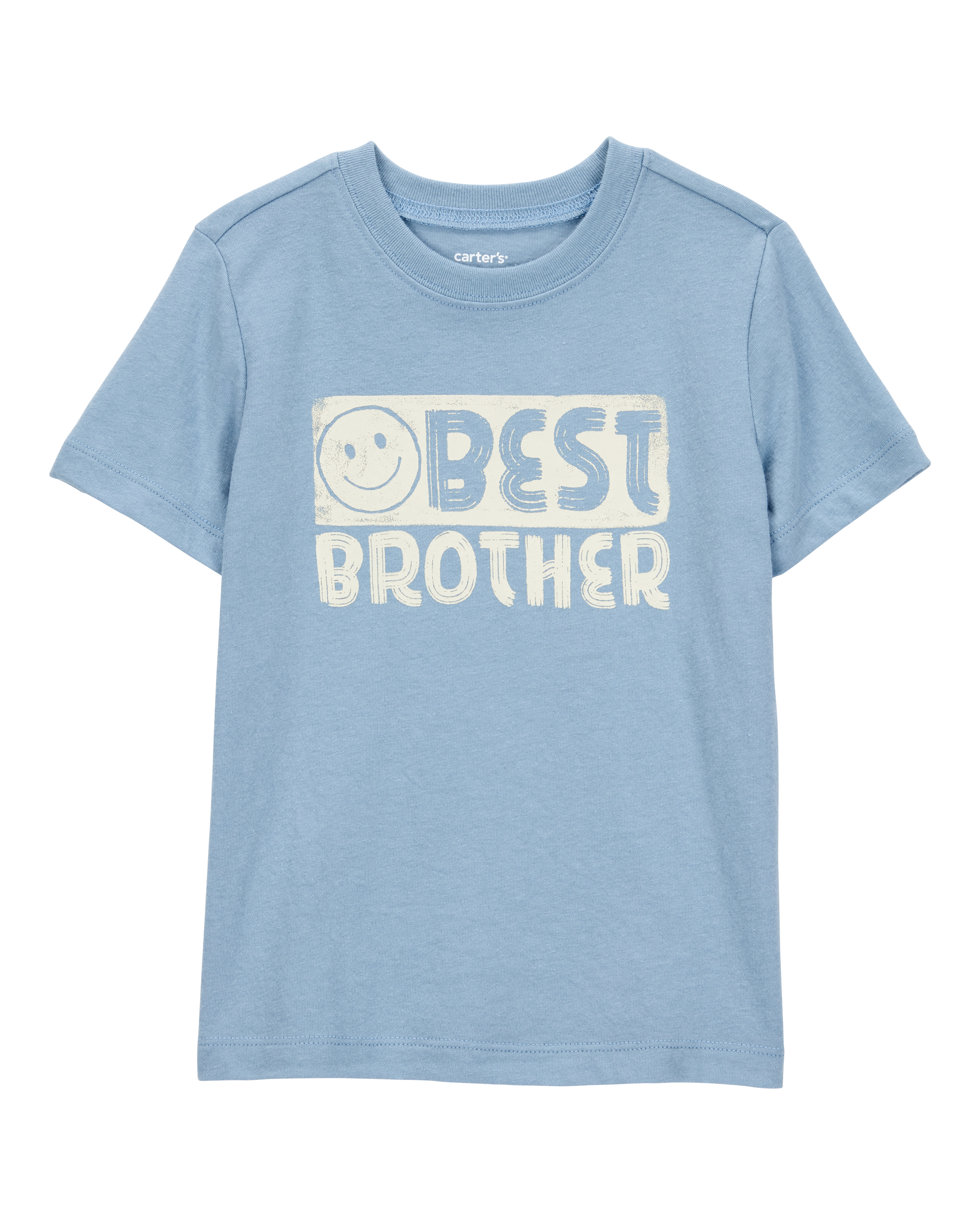 Toddler Boy Best Brother Short-Sleeve Graphic Tee - Blue