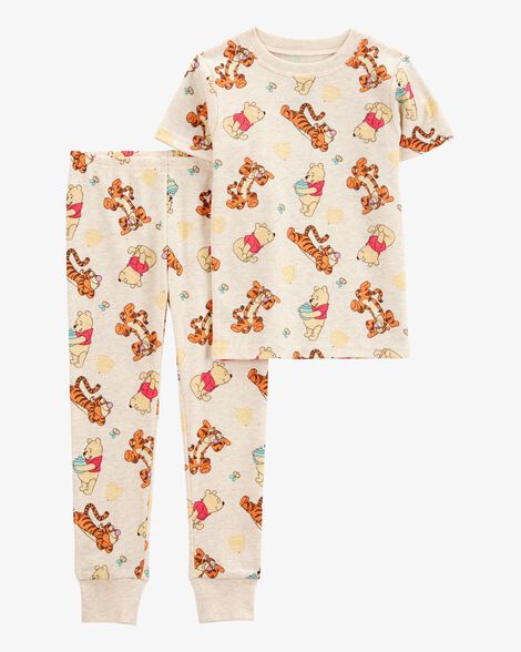 Product image 1 of Toddler Winnie The Pooh Snug Fit Cotton 2-Piece Pajamas - Beige