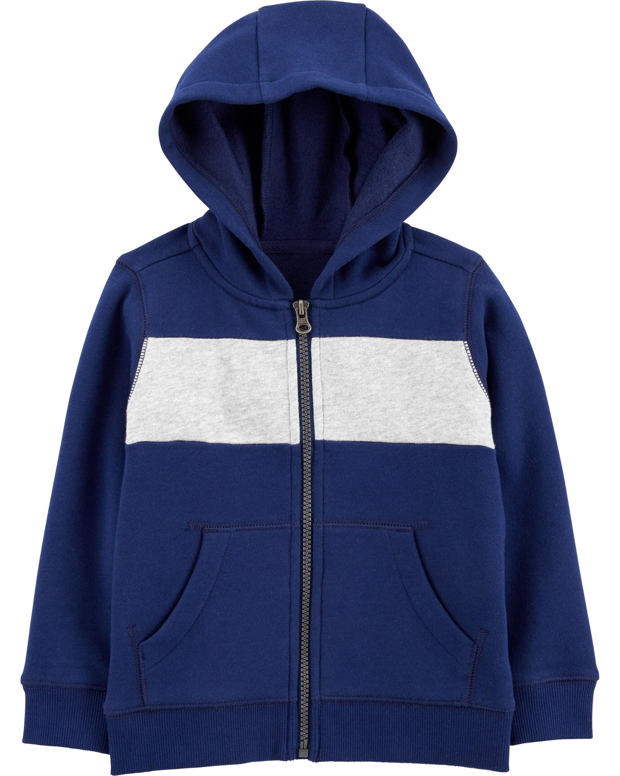 *CLEARANCE* Zip-Up Fleece Hoodie